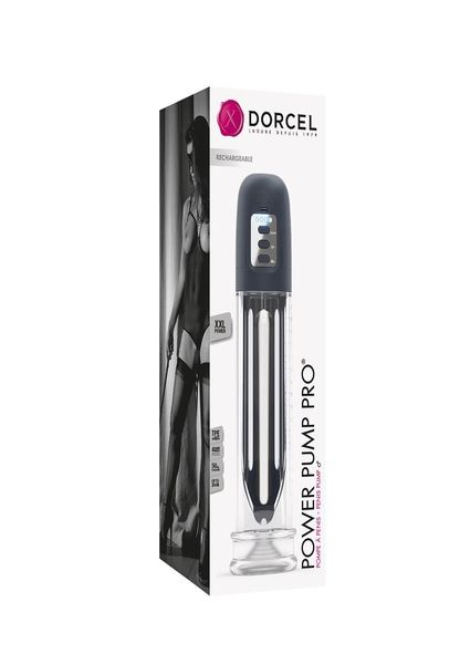 Вакуумна помпа Dorcel POWER PUMP PRO для члена довжиною до 20 см, діаметр до 5 см SO1732 SafeYourLove