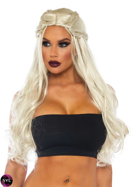 Leg Avenue Braided long wavy wig Blond SO7936 SafeYourLove