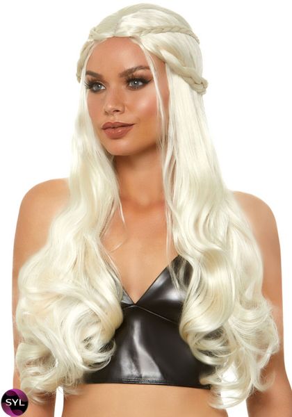 Leg Avenue Braided long wavy wig Blond SO7936 SafeYourLove