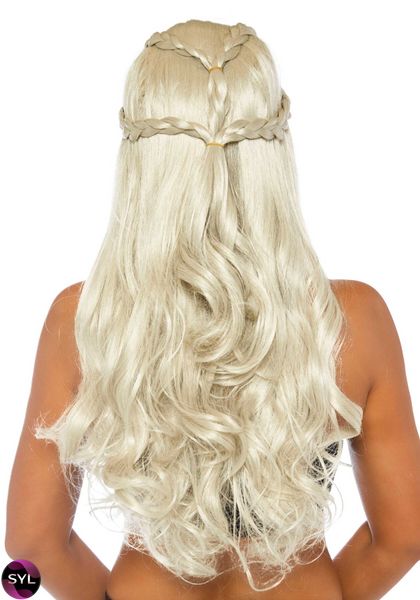 Leg Avenue Braided long wavy wig Blond SO7936 SafeYourLove