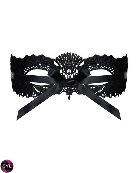 Кружевная маска Obsessive A700 mask, единый размер SO7186 фото