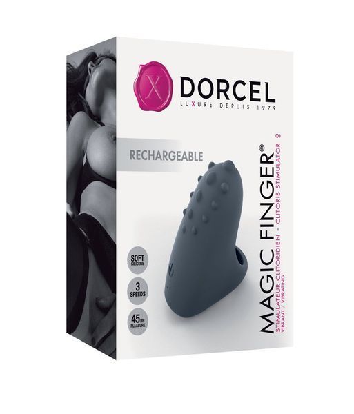 Вібратор на палець Dorcel MAGIC FINGER перезаряджається SO1418 SafeYourLove