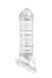 Насадка на пенис удлиняющая RENEGADE RIBBED EXTENSION CLEAR T280312 фото 1