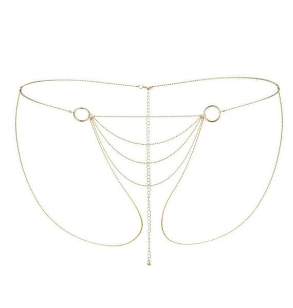 Bijoux Indiscrets Magnifique Bikini Chain &ndash; Gold, Body Jewelry
