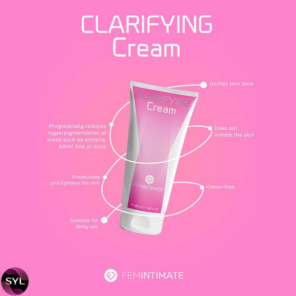 Вибілювальний крем Femintimate Clarifying Cream (100 мл) SO7333 SafeYourLove