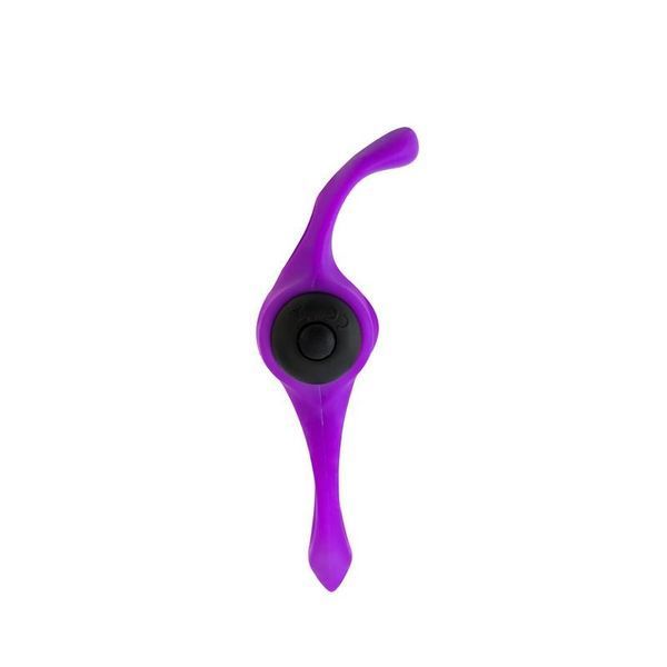 Cock ring with vibration Adrien Lastic purple