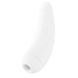 Satisfyer Curvy 2+ touch-free vacuum smart clitoral stimulator, White
