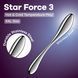 Металевий дилдо Satisfyer Star Force 3, двосторонній, можна нагрівати та охолоджувати, дуже важкий SX3258 фото 6 Safeyourlove