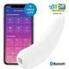 Satisfyer Curvy 2+ touch-free vacuum smart clitoral stimulator, White