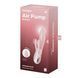 Вібратор-кролик надувний Satisfyer Air Pump Bunny 3, 12 режимів, подвійний відросток SX2173 фото 6 Safeyourlove