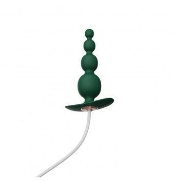 Анальный плаг с вибрацией Qingnan No.8 Mini Vibrating Anal Beads Q98002 фото