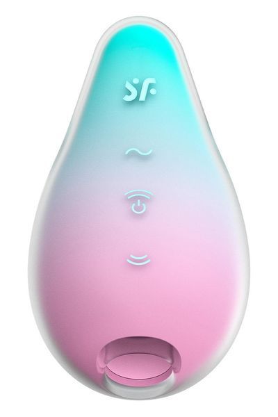 Satisfyer Mermaid Vibes Vacuum Vibrator, Mint Pink