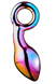 Anal plug made of borosilicate glass GLAMOR GLASS CHUNKY RING PLUG