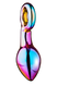 Anal plug made of borosilicate glass GLAMOR GLASS CHUNKY RING PLUG