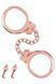 Наручники Fetish Tentation Premium Chick wrist cuffs in rose-gold metal SX1091 фото 1 Safeyourlove