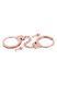 Наручники Fetish Tentation Premium Chick wrist cuffs in rose-gold metal SX1091 фото 3 Safeyourlove