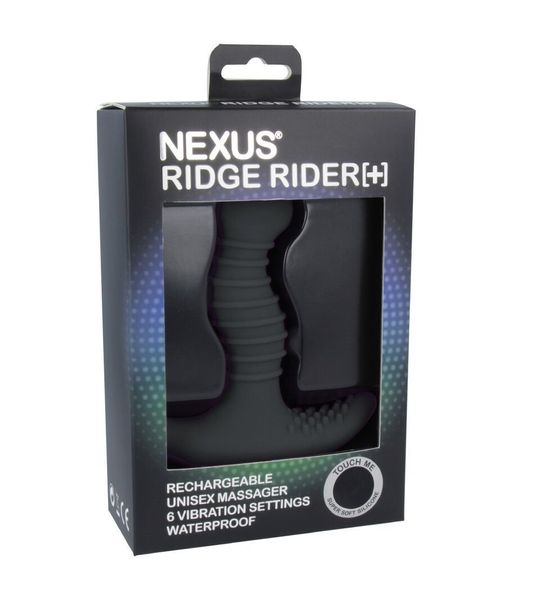 Масажер простати з вібрацією Nexus Ridge Rider Plus Black RR001 SafeYourLove