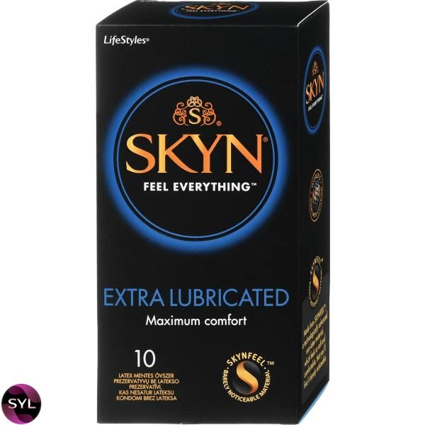 Упаковка 10шт SKYN Extra Lube UCIU001011 SafeYourLove