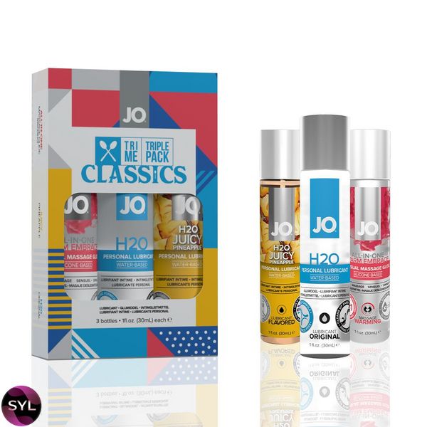 Набір System JO Tri-Me Triple Pack SO2839 SafeYourLove