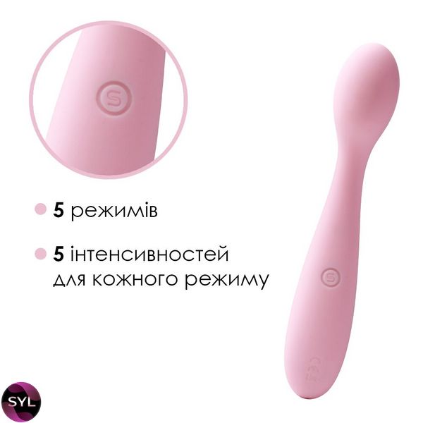 Стимулятор клитора и точки G Svakom Keri Pale Pink SO4832 фото