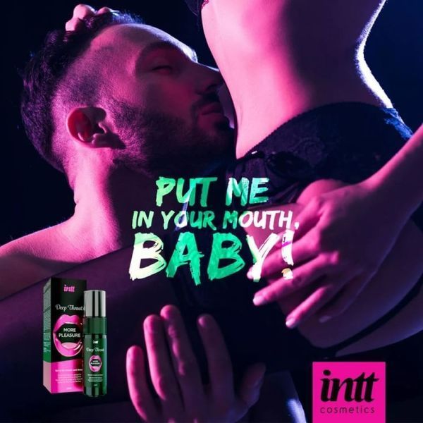 Intt Deep Throat Oral Caress Spray Odświeżająca mięta