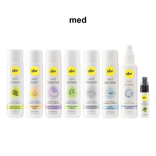 Лубрикант на водній основі pjur MED Natural glide 100 мл спеціально для сухої та чутливої шкіри PJ10850 фото Safeyourlove Лубрикант на водній основі pjur MED Natural glide 100 мл спеціально для сухої та чутливої шкіри PJ10850 SafeYourLove