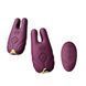 Zalo Smart Breast Vibrator - Nave Velvet, pilot, działa przez aplikację