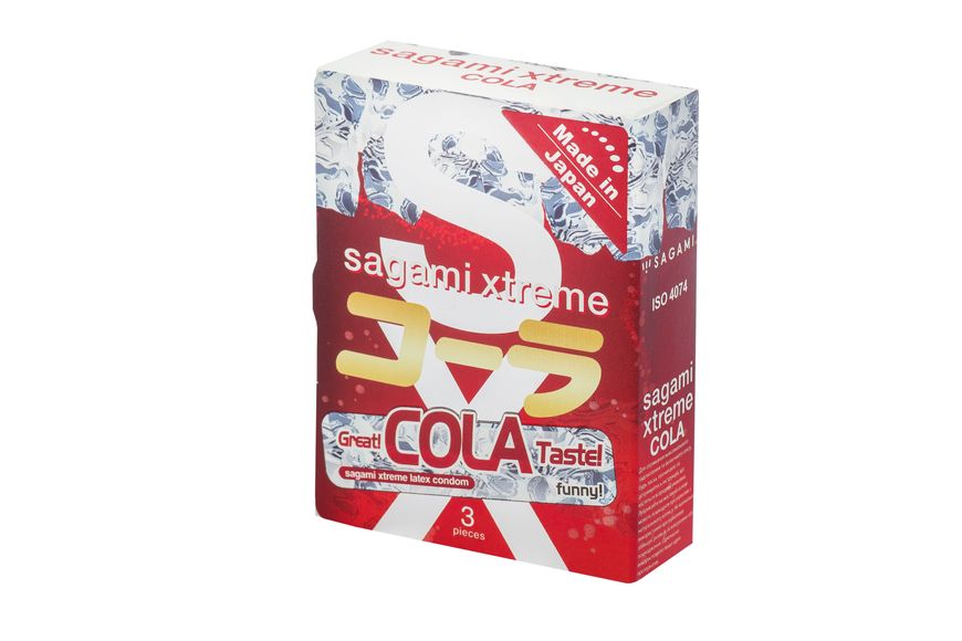 Opakowanie 3 sztuk Sagami Xtreme Coli