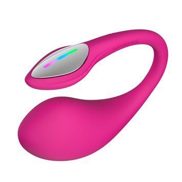 Смарт-виброяйцо Lovense Lush 4, очень мощная, быстрая зарядка, LED-подсветка SX2291 фото