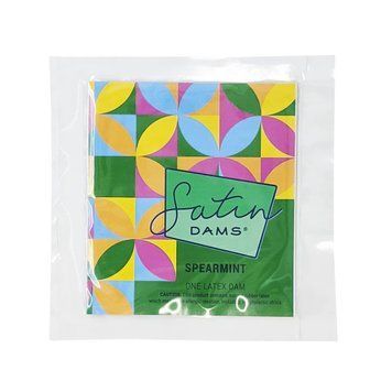 Latex napkin Satin Dams Spearmint 1 pc