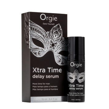 Сиворотка-пролонгатор X-TRA TIME Delay Serum, 15 мл ORGIE (Бразилія-Португалія) 21258 SafeYourLove