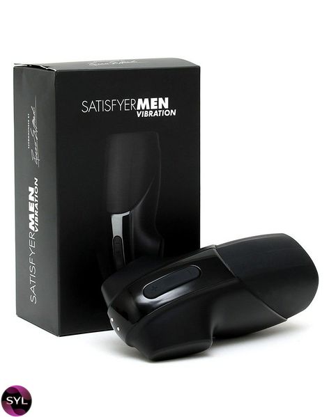 Мастурбатор Satisfyer Men Vibration імітатор мінету з вібрацією, стимуляція головки SO2206 SafeYourLove