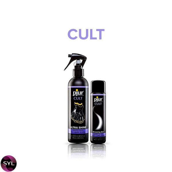 Спрей для догляду за одягом із гуми та латексу pjur Cult Ultra Shine 250 мл, надає блиску PJ10260 SafeYourLove