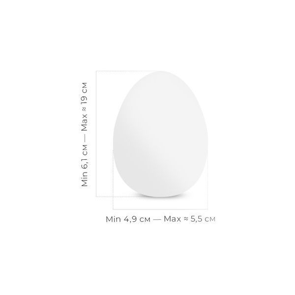 Яйцо-мастурбатор Tenga Egg New Standard, цвет Boxy SO5488 фото