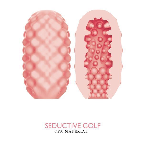 Mini masturbator in a flask, with a relief of balls Pretty Love Seductive Golf Cupid X Egg
