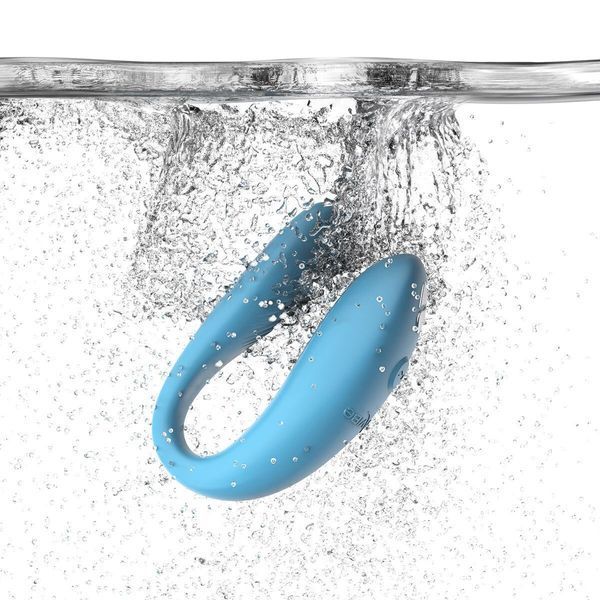 Green smart vibrator for couples We-Vibe Sync O Velvet
