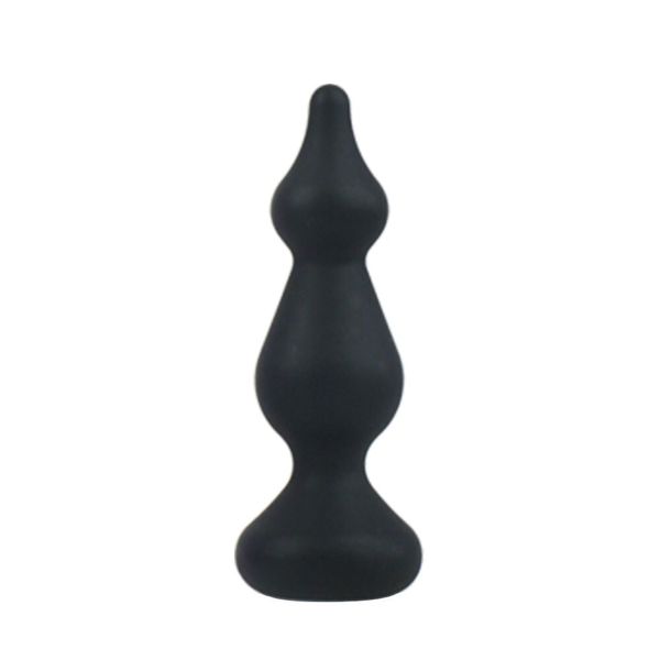 Анальна пробка Adrien Lastic Amuse Mini Black (S) з двома переходами, макс. діаметр 3 см AD20289 SafeYourLove