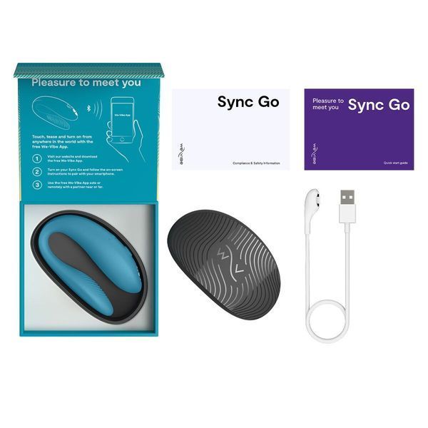Green smart vibrator for couples We-Vibe Sync O Velvet