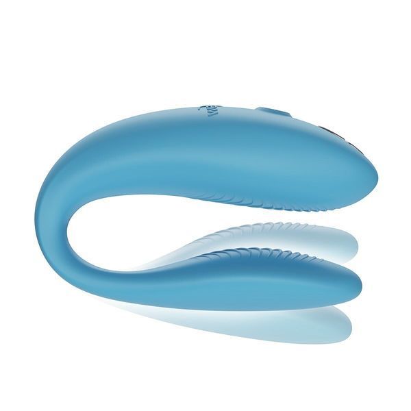 Green smart vibrator for couples We-Vibe Sync O Velvet