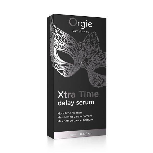 Serum przedłużające X-TRA TIME Delay Serum, 15 ml ORGIE (Brazylia-Portugalia)