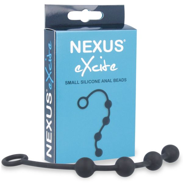 Анальні кульки Nexus Excite Small Anal Beads, силікон, макс. діаметр 2 см SO1767 SafeYourLove