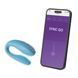 Green smart vibrator for couples We-Vibe Sync O Velvet