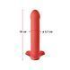 Orange Fun Factory MAGNUM dildo, very flexible, length 18.3 cm, diameter 3.7 cm