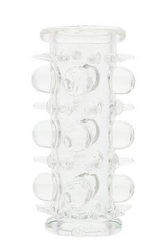 Насадка стимулятор Silicone Sleeve DT50227 фото