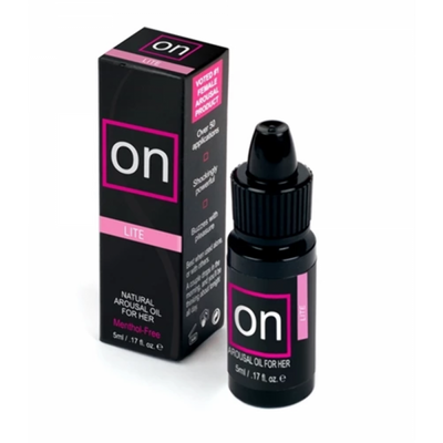 Вибрирующее масло для женщин ON Natural Arousal Oil Lite, 5 мл 810228 фото