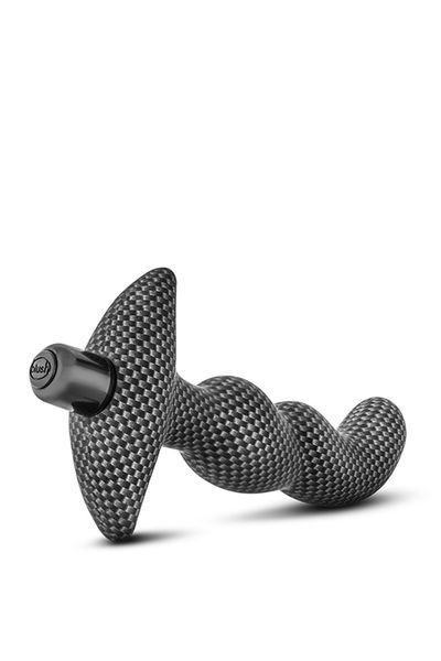 Anal plug with vibration 3-in-1 SPARK IGNITION PRV-02 CARBON FIBER