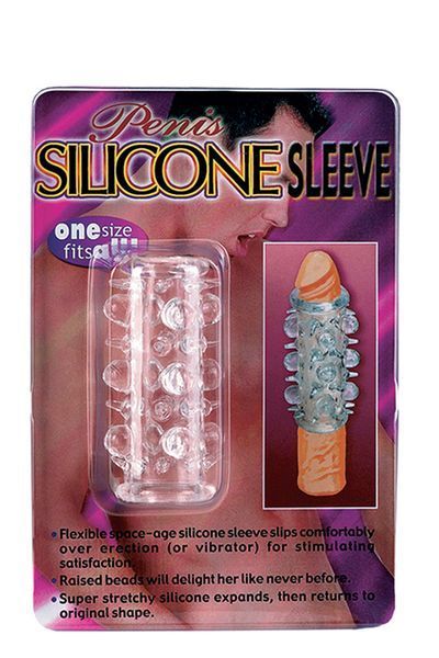 Nozzle stimulator Silicone Sleeve, colorless