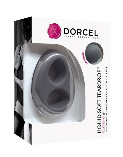 Ерекційне кільце Dorcel Liquid-Soft Teardrop для члена і мошонки, soft-touch силікон SO2346 SafeYourLove