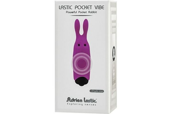 Мінівібратор у вигляді кролика Adrien Lastic Pocket Vibe Rabbit AL33483 SafeYourLove