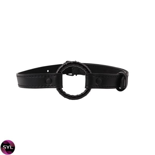 Кляп кільце Black Metal O-Ring Gag Fierce Euphoria Chisa, Черный CH30632 SafeYourLove